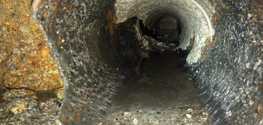 Descaling Iron Pipes Drain Master Columbus