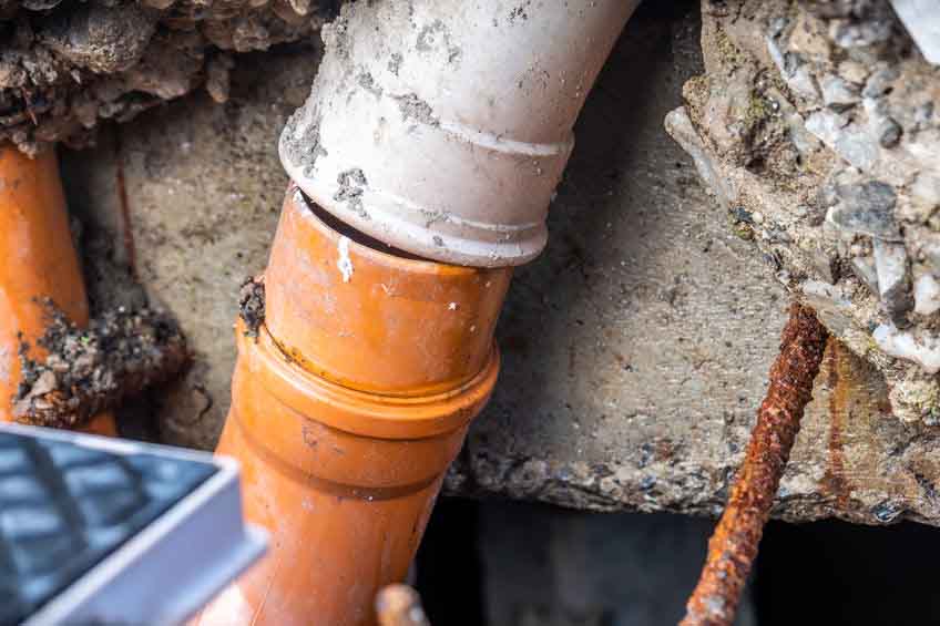 sewer line repair in Grove City, OH