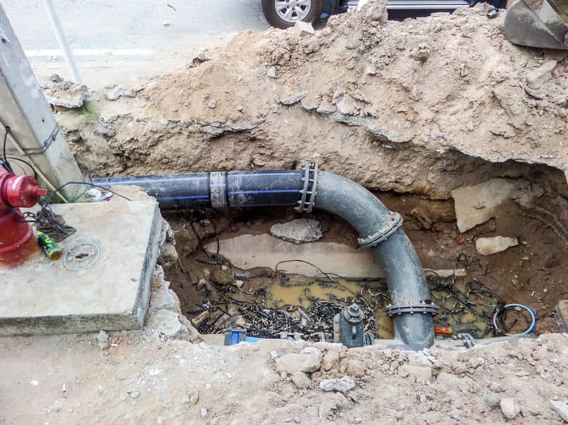 water line repair in Dublin, OH