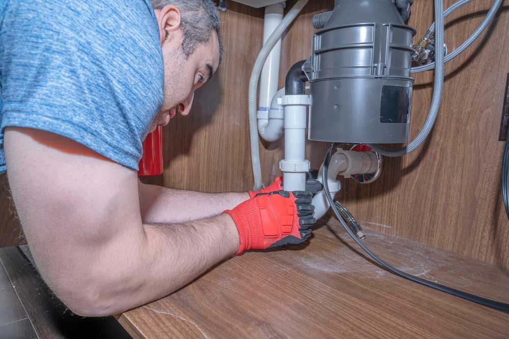 leak underneath the sink