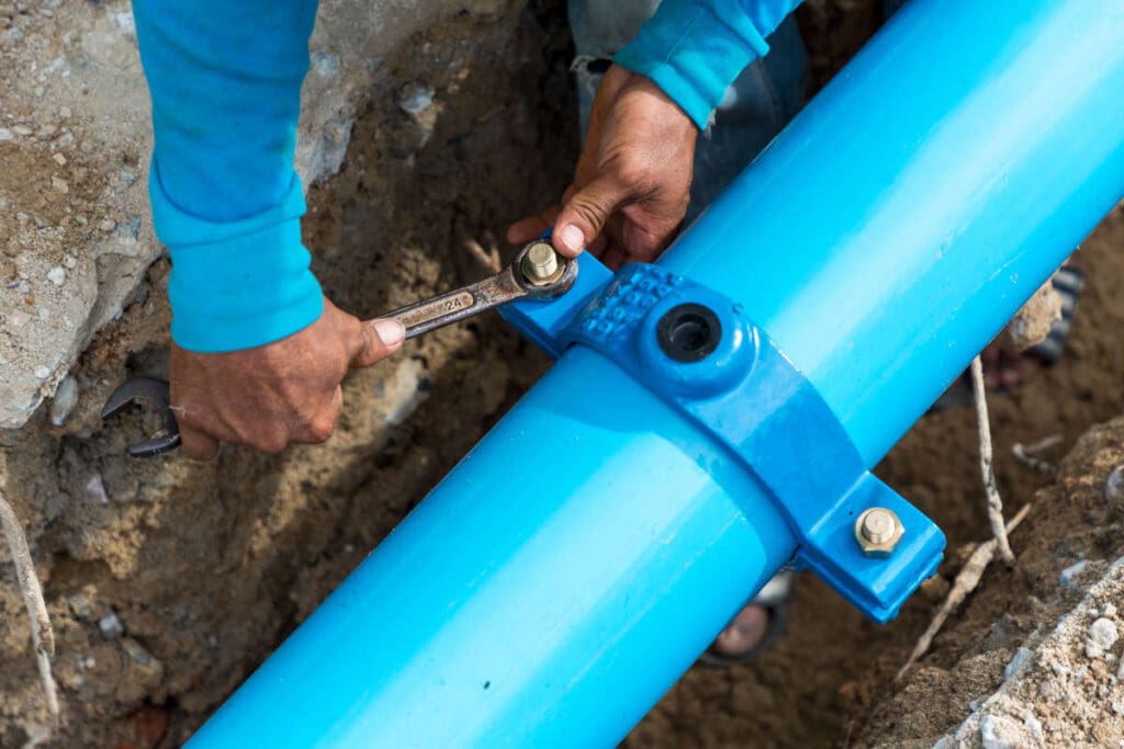 Sewer line repair in Gahanna, OH. DrainMaster